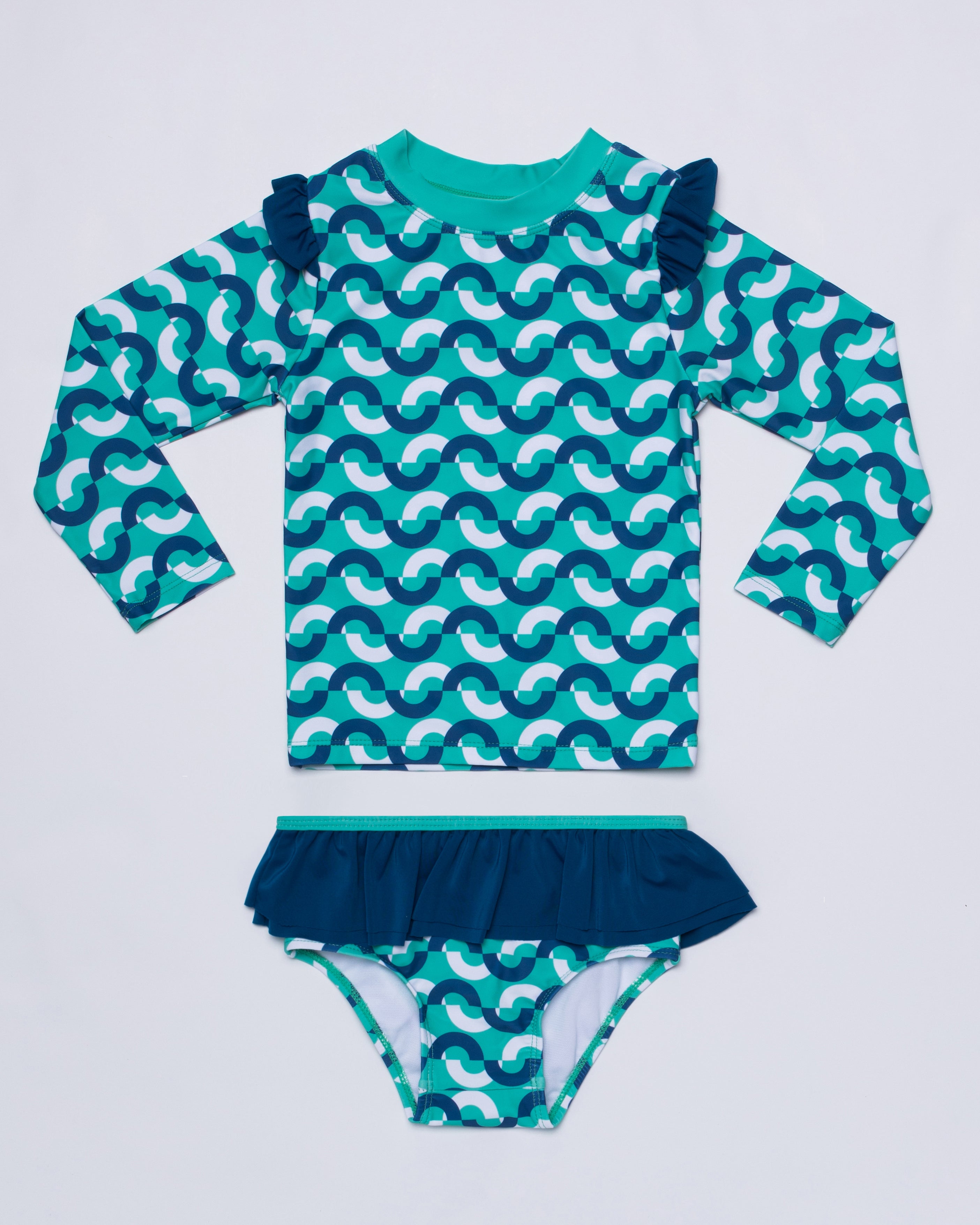 Aquaroo Two-Piece Rashguard Swimsuit