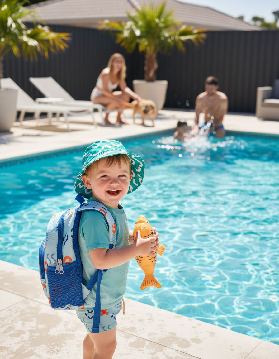 Can you use images from aquaroobabycarrier.com for the kids backpack and hat?